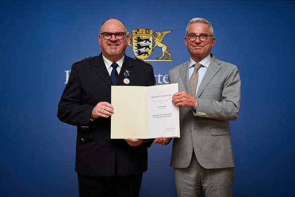 Verleihung des Bevölkerungsschutz Ehrenzeichen