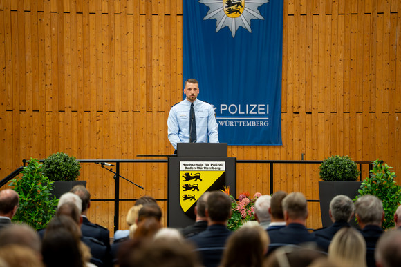 Polizei Weitere Verstärkung für die Polizei Baden-Württemberg Verabschiedung in Biberach, 26. August 2025