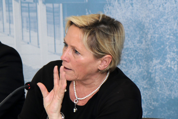 Pressekonferenz Neues Realschulkonzept Kultusministerin Susanne Eisenmann