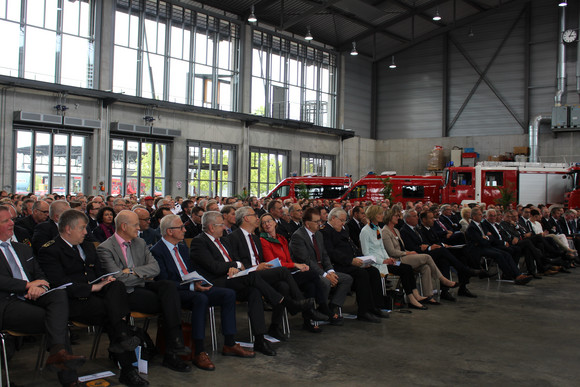 Impressionen von der Einweihung der Landesfeuerwehrschule in Bruchsal 