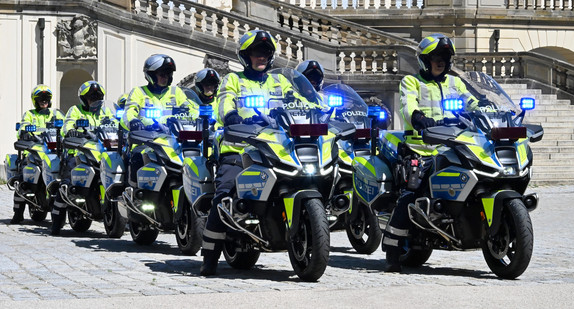 Neue Polizeimotorräder 2026