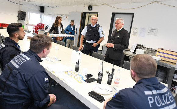 Innenminister Thomas Strobl auf dem Cannstatter Wasen