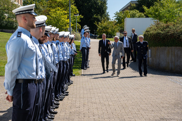 Polizei Weitere Verstärkung für die Polizei Baden-Württemberg Verabschiedung in Biberach, 26. August 2025