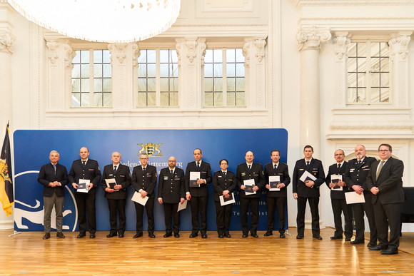 Verleihung rheinland-pfälzische Fluthilfemedaille