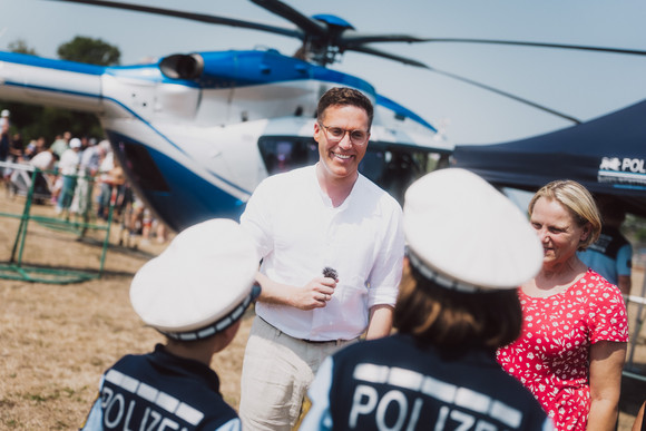 Kindertag der Polizei in Bruchsal