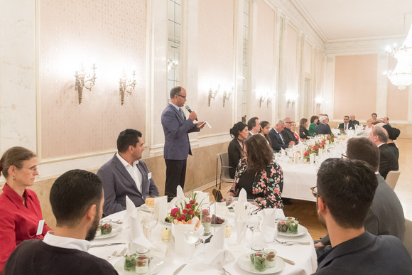 Empfang der Landesregierung zum Fastenbrechen im Ramadan (Iftar).Dienstag, 12. Juni 2018, 20.00 Uhr, im Neuen Schloss in Stuttgart