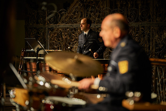 Benefizkonzert des Landespolizeiorchesters Baden-Württemberg im Ulmer Münster.