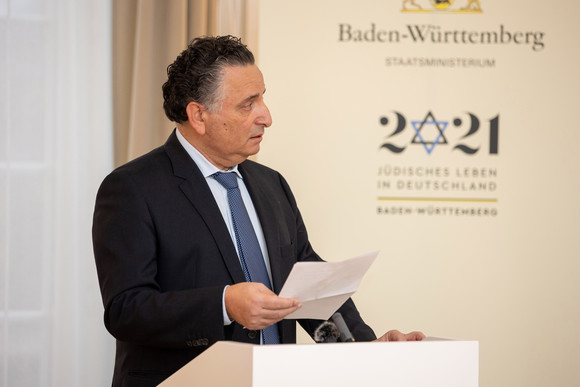 Kooperation Kooperation zu „1.700 Jahre jüdisches Leben in Deutschland“ Rami Suliman, Vorsitzender der Israelitischen Religionsgemeinschaft Baden