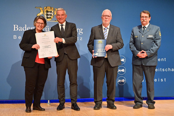 Auszeichnung ehrenamtsfreundlicher Arbeitgeber in Merzhausen