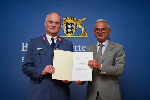 Verleihung des Bevölkerungsschutz Ehrenzeichen