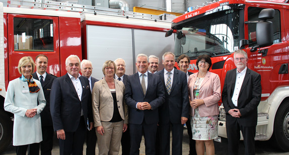 Impressionen von der Einweihung der Landesfeuerwehrschule in Bruchsal 