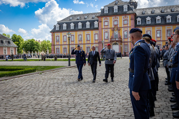 Bundeswehr Feierliches Gelöbnis in Bruchsal