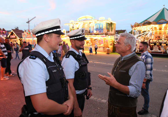 Das Kabinett auf dem Cannstatter Volksfest