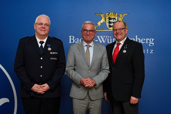 Verleihung des Bevölkerungsschutz Ehrenzeichen