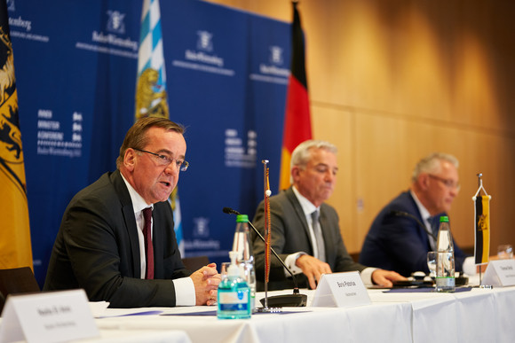 Pressekonferenz der Herbstsitzung der Innenministerkonferenz 