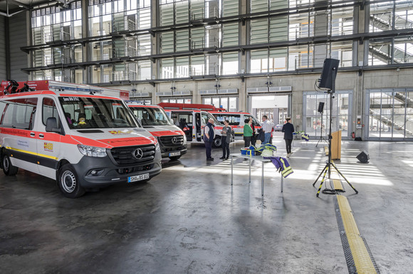 Fahrzeugübergabe Psychosoziale Notfallversorgung Bruchsal