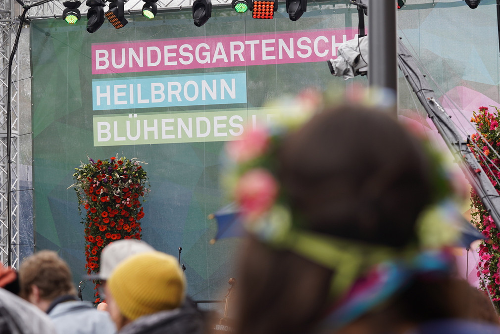 Eröffnung der Bundesgartenschau 2019 in Heilbronn. 
