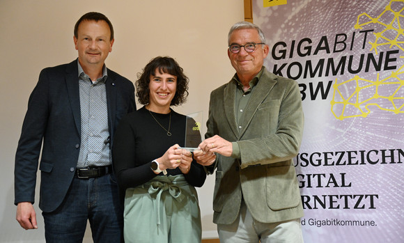 Verleihung Gigabitkommune@BW