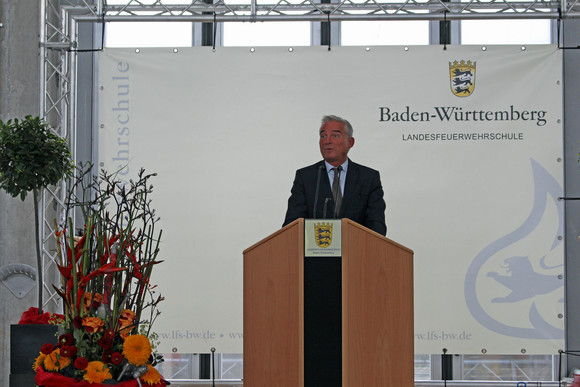 Impressionen von der Einweihung der Landesfeuerwehrschule in Bruchsal 