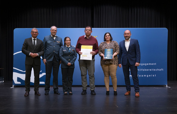 Ehrenamt Auszeichnung ehrenamtsfreundliche Arbeitgeber Kuppenheim Bevölkerungsschutz Auszeichnung