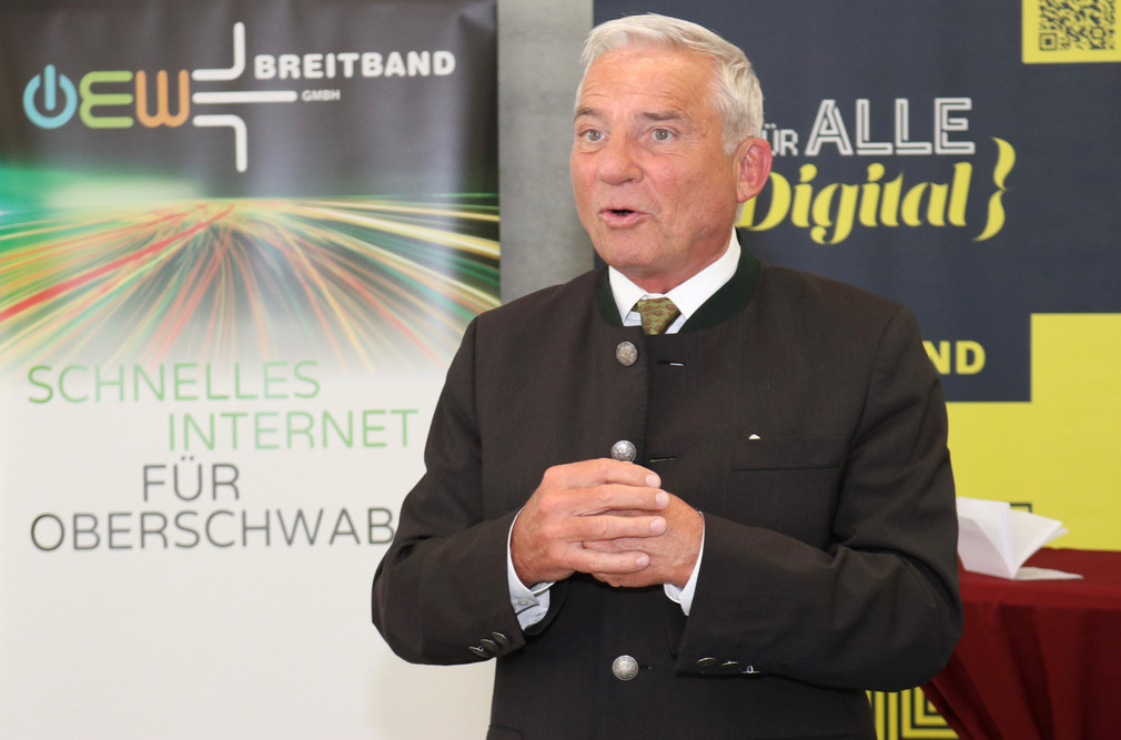 Breitbandbescheid-Übergabe Sigmaringen