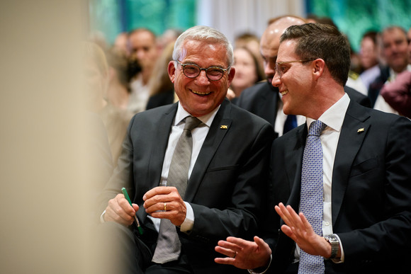 Feierlicher Empfang im Innenministerium für Innenminister Manuel Hagel