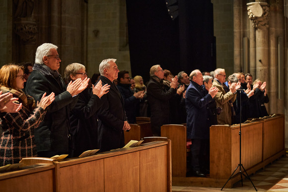 Benefizkonzert des Landespolizeiorchesters Baden-Württemberg im Ulmer Münster.