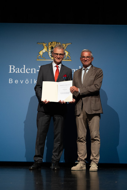 Bevölkerungsschutz Verleihung des Bevölkerungsschutz-Ehrenzeichens Verleihung Bevölkerungsschutz-Ehrenzeichen 2025