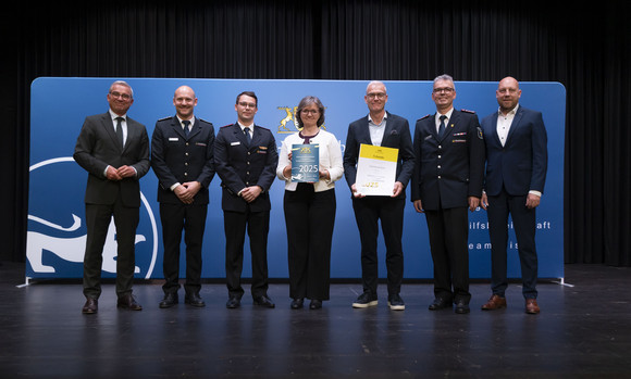 Ehrenamt Auszeichnung ehrenamtsfreundliche Arbeitgeber Kuppenheim Bevölkerungsschutz Auszeichnung