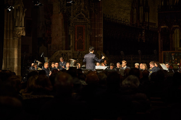 Benefizkonzert des Landespolizeiorchesters Baden-Württemberg im Ulmer Münster.