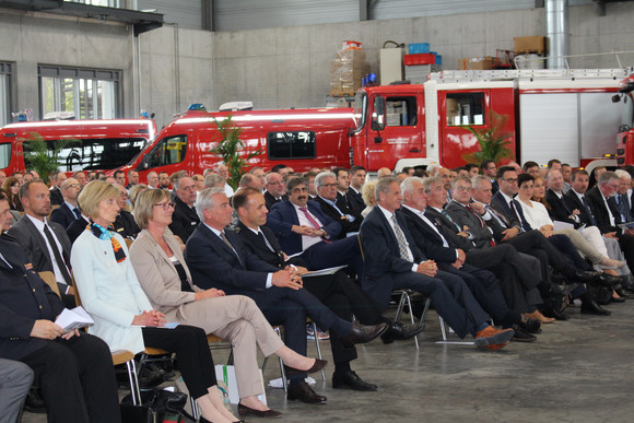 Impressionen von der Einweihung der Landesfeuerwehrschule in Bruchsal 