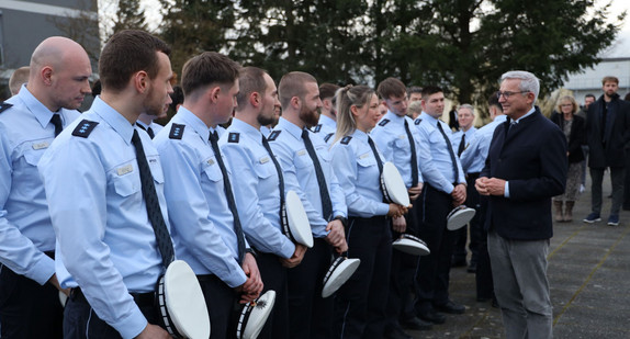 Verabschiedung Bruchsal mittlerer Polizeivollzugsdienst