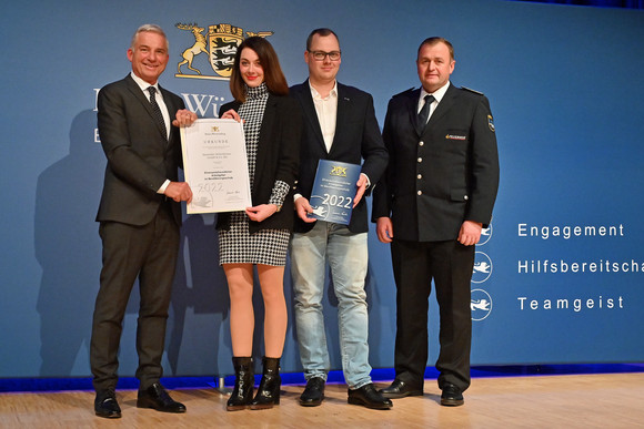 Auszeichnung ehrenamtsfreundlicher Arbeitgeber in Merzhausen