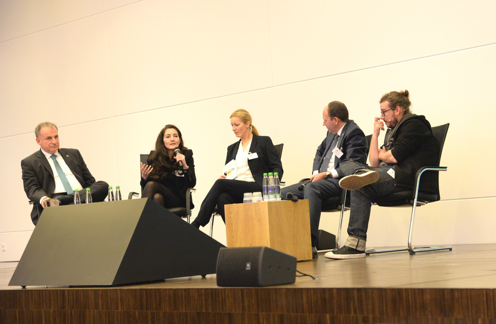 Panel Diskussion beim Kick Off Digitalisierung am 14. Dezember 2016