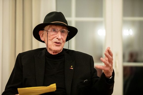 Auszeichnung Ehrentitel Professor an Tomi Ungerer Tomi Ungerer (Bild: Staatsministerium Baden-Württemberg)