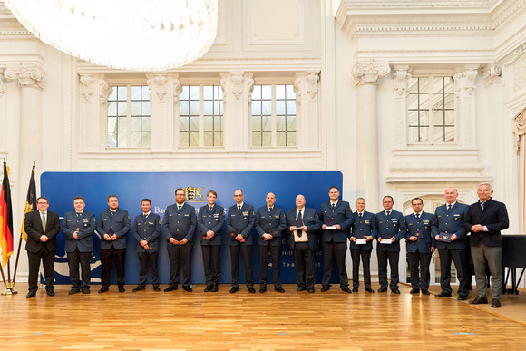 Verleihung rheinland-pfälzische Fluthilfemedaille