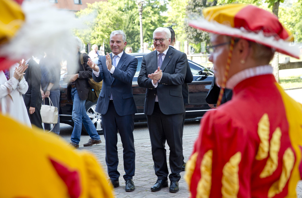 Impressionen des Besuchs von Bundespräsident Frank Walter Steinmeier in Baden-Württemberg