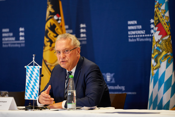 Pressekonferenz der Herbstsitzung der Innenministerkonferenz 