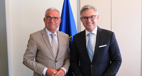 Thomas Strobl und Magnus Brunner