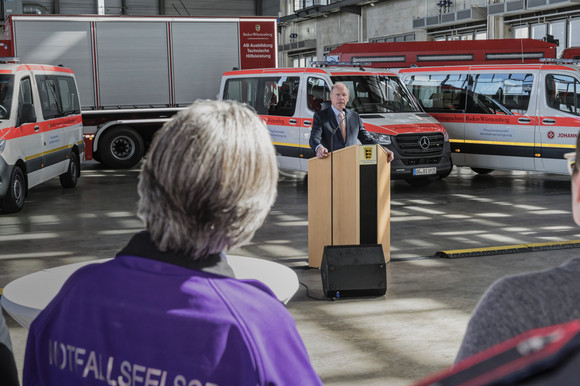 Fahrzeugübergabe Psychosoziale Notfallversorgung Bruchsal