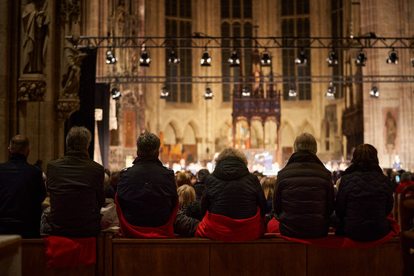 Benefizkonzert des Landespolizeiorchesters Baden-Württemberg im Ulmer Münster.