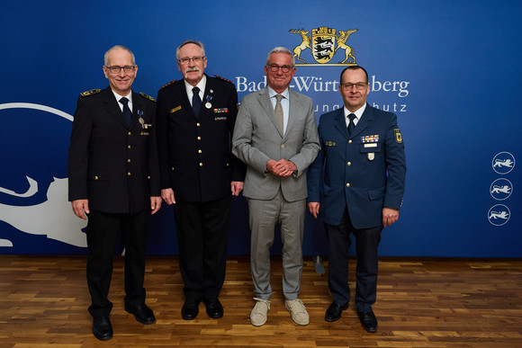 Verleihung des Bevölkerungsschutz Ehrenzeichen