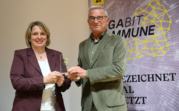 Verleihung Gigabitkommune@BW