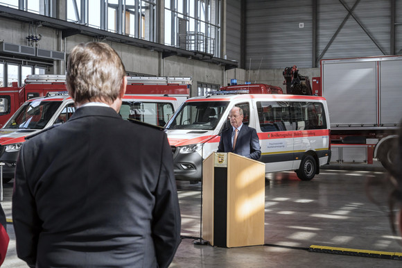 Fahrzeugübergabe Psychosoziale Notfallversorgung Bruchsal