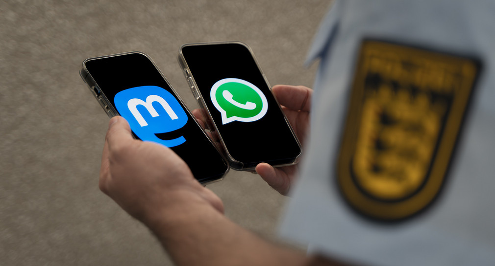 Polizei Baden-Württemberg: WhatsApp und Mastodon