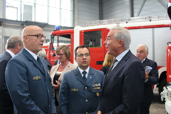 Impressionen von der Einweihung der Landesfeuerwehrschule in Bruchsal 