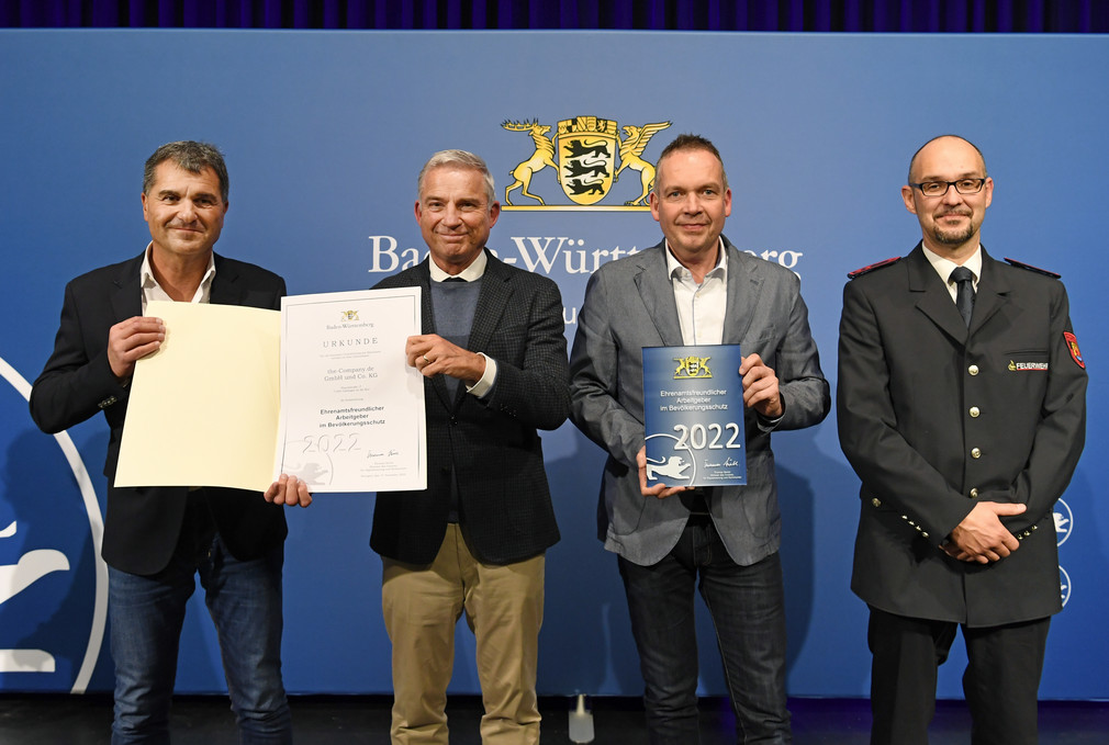 Auszeichnung ehrenamtsfreundlicher Arbeitgeber in Weissach