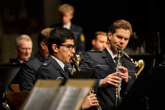 Benefizkonzert des Landespolizeiorchesters Baden-Württemberg im Ulmer Münster.