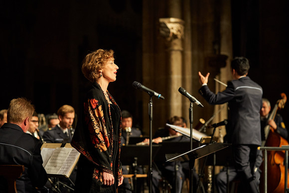 Benefizkonzert des Landespolizeiorchesters Baden-Württemberg im Ulmer Münster.