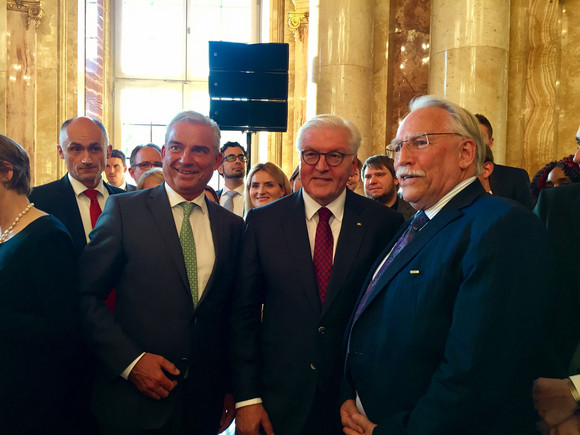 Impressionen des Besuch des Bundespräsidenten Frank Walter Steinmeier in Baden-Württemberg - Impressionen des Bundespräsidenten mit Minister Strobl 